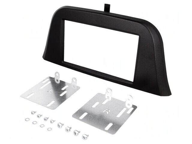 Cadru Radio 2 DIN Negru Iveco