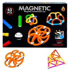 Joc constructii magnetic, 43 piese foto