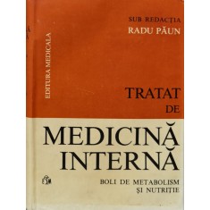 Tratat De Medicina Interna Bolile De Metabolism Si Nutritiei - Sub Redactia Radu Paun , F906