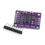 HX711 senzor cantarire, convertor A/D 24 biti, balanta electronica de precizie