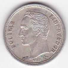 Venezuela 50 Centimos 1960