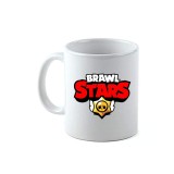 Cana alba personalizata Brawl Stars, INOVATIX&reg;. 330ml, Oem