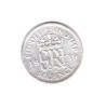 Moneda Marea Britanie 6 pence 1939, stare buna, curata, Europa, Argint