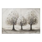 Tablou in Ulei cu Copaci si Model Reliefat, 90x60x2,5 cm, CMCLASS