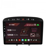 Cumpara ieftin Navigatie Peugeot 308 408 (2008-2013), Android 13, B-Octacore 6GB RAM + 128GB ROM, 9 Inch - AD-BGB9006+AD-BGRKIT265