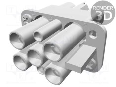 Conector HDC inserturi de contact mamă Han Q PIN 7 HARTING