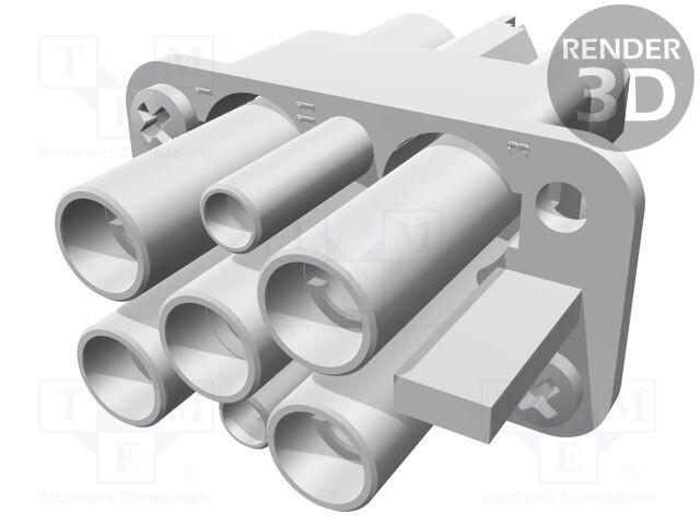 Conector HDC inserturi de contact mamă Han Q PIN 7 HARTING