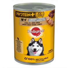 Pedigree conservă cu pui și curcan 800 g