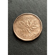 B 11 Moneda 1 Cent Canada 1993