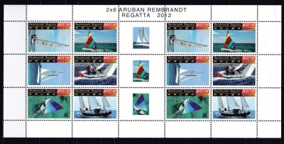 Aruba 2012 sport yahting MNH w57 foto