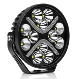 Proiector led off-road pro series, 54w, 7200lm, 6000k, 10-30v, lumina spot si difuz, compatibil atv, ssv, utilaje, ip67, 140x140x61 mm