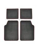 Set covorase auto cu margine rosie 68x48/48x47 CM
