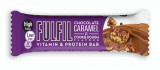 Baton proteic cu 9 vitamine Chocolate and Caramel Cookie Dough, 55g, Fulfil Nutrition