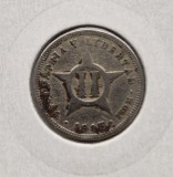 Cuba 2 Centavos 1915 moneda nichel km # A10