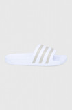 adidas papuci Adilette EF1730.D femei, culoarea alb EF1730