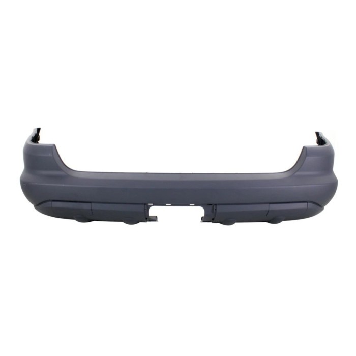 Bara spate MERCEDES Clasa ML (W163 ), 2001-07.2005, grunduit, de vopsit; cu gaura carlig remorcare,