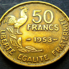 Moneda istorica 50 FRANCI - FRANTA, anul 1953 * cod 494