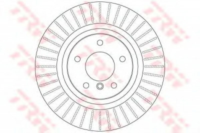 Disc frana BMW X3 (F25) (2010 - 2016) TRW DF6352S foto