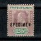 Straits Settlements 1902 - Mi85 nestampilat, SPECIMEN