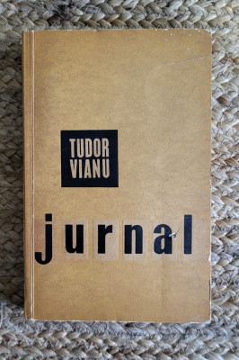 JURNAL -TUDOR VIANU foto