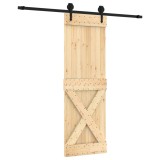 Cumpara ieftin Usa glisanta cu set de feronerie 70x210 cm, lemn masiv de pin