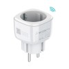 Priza inteligenta Nordic 16A, compatibila Tuya Smart Life, alb