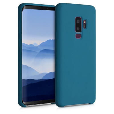 Husa pentru Samsung Galaxy S9 Plus, Silicon, Verde, 44183.57 foto