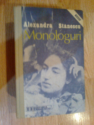 a6 Monologuri - Alexandra Stanescu foto