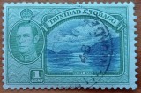 Colonie-Britanica-1938-''TRINIDAD -TOBAGO-KING-GEORGE VI-PEISAJ'-LOT 1Val.''-STAMPIL--VEZI SCAN