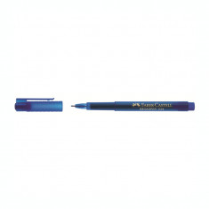 Liner Faber Castell 0.8mm Broadpen 1554 albastru 155451 foto