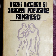 Vechi cantece si traditii populare romanesti - Nicolae Densusianu