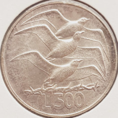 470 San Marino 500 lire 1975 Animals Series (2st edition) – Birds km 47 argint