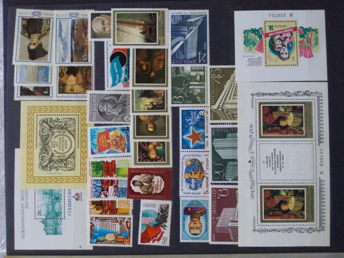 1983-Rusia-59 seturi-Mi=+51$-MNH-Perfect