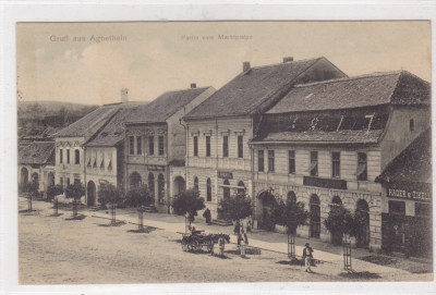 SIBIU - AGNITA CIRCULATA 1901 ROMANIA. foto