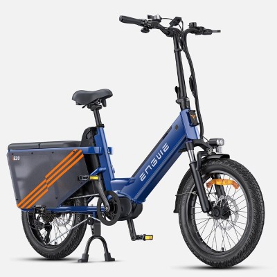 Bicicleta electrica ENGWE LE20 250W 20&amp;#039;&amp;#039;, baterie 48V 19.2AH, 180KM albastru foto
