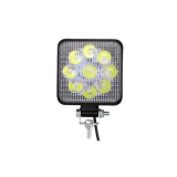 Proiector LED Slim 27W Spot 30&deg; 12&ndash;24V Cod: PAT-GD40909NJ Automotive TrustedCars
