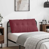 vidaXL Perna pentru spate Roșu Vin 100 x 19 x 50 cm țesătură 42014747