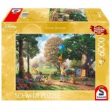 Puzzle 6000 piese, Thomas Kinkade - Disney - Winnie the Pooh II, Schimdt