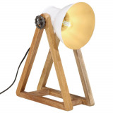 VidaXL Lampă de birou 25 W, alb, 30x17x40 cm, E27
