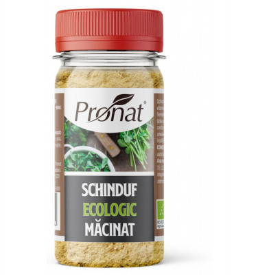 Schinduf macinat, bio, 45g Pronat foto