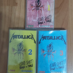 Metallica - Live shit: Binge &Purge lot de 3 casete