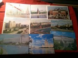 13 Ilustrate URSS - MOSCOVA anii 1960 - 1970 , 5 sunt circulate efectiv