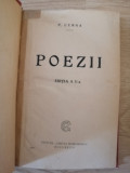 Panait Cerna, Poezii, ediția V-a, editura Cartea Rom&acirc;nească, București 1926