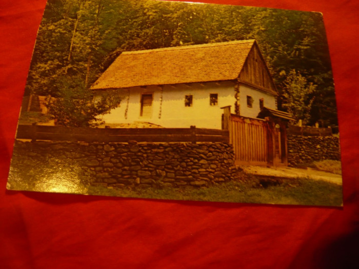 Ilustrata Sibiu - Muzeul Tehnicii Populare - Atelier de lumanarar ,anii&#039;70