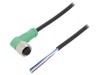 Cablu de conectare M12 4P 10m PVC 250VAC 4A