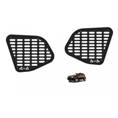 Set ornamente metalice protectie geam spate Dacia Duster I 2010-2018