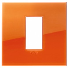 Rama Ornament 1M pentru doza de 2M Vimar Arke reflex portocaliu 19641.63