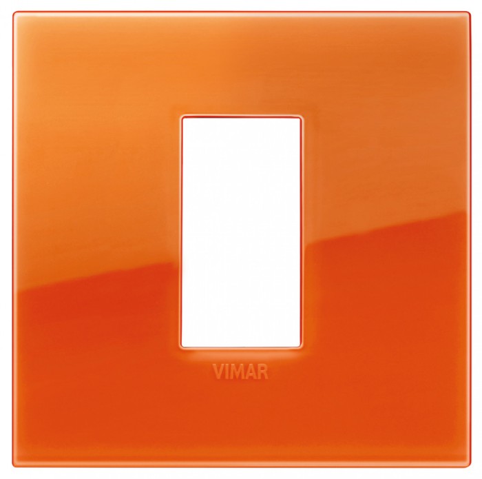 Rama Ornament 1M pentru doza de 2M Vimar Arke reflex portocaliu 19641.63