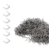 Cumpara ieftin Set 500 Capse Pentru Pistol de Lipit, Reparat si Sudat Plastic, ijoynewk, Cleme Model Tip S, 0.8mm
