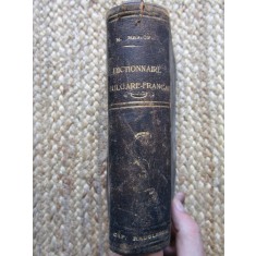 DICTIONNAIRE BULGARE FRANCAIS 1898
